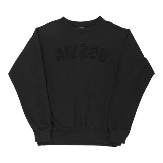 Vintage black Mizzou Mv Sport Sweatshirt - mens medium