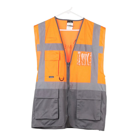 Vintage orange Port West Gilet - mens large