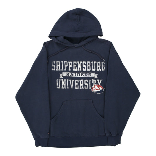 Vintage navy Shippensburg University Raiders Jansport Hoodie - mens medium
