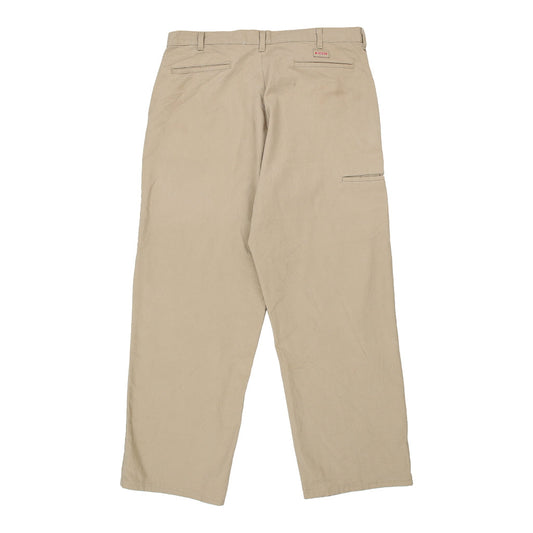 Vintage cream Dickies Trousers - mens 39" waist